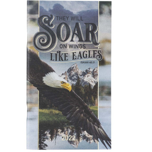 Small Daily Planner 2022 -Soar Like Eagles Isaiah