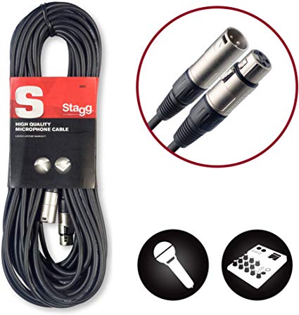 Stagg XLR-XLR Mic Cable 10M