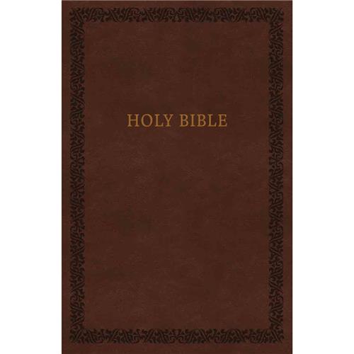 Bible -NKJV Holy Bible Soft Touch Edition Brown (Comfort Print)(Imitation Leather)