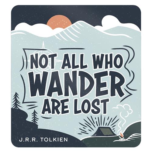 Magnet Set - Not All Who Wander Are Lost