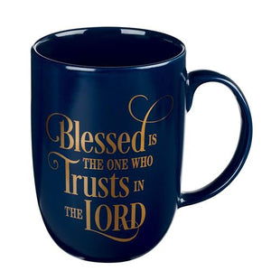 Ceramic Mug -Blessed Is the One Who Trusts