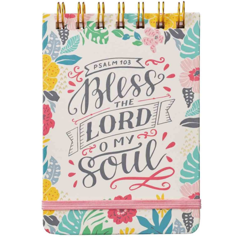 Wirebound Notepad - Bless The Lord O My Soul