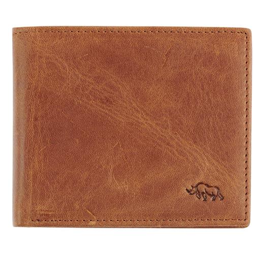 Genuine Leather Wallet -Rhino Armour Light Brown