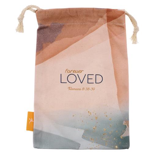 Small Cotton Drawstring Bag -Forever Loved