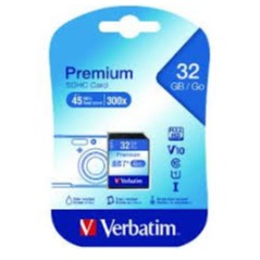 Memory - 32GB Verbatim SDHC Class10 Full HD