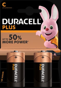 Battery - Duracell C 1.5V Alkaline 2pack