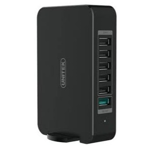 Unitek 6-Port USB W 1-QC2.0 Charge Station (Y-P535)