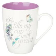 Ceramic Mug - He Fills My Cup With Grace
