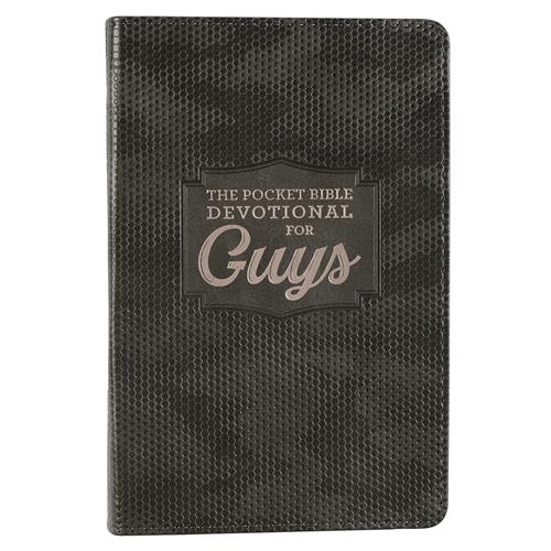 Devotional Imitation Leather - Pocket Bible Devotional For Guys