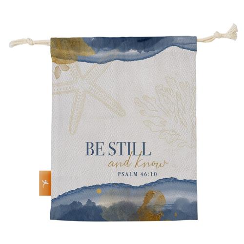 Small Drawstring Bag -Be Still And Know