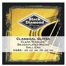 Black Diamond Ball End Classical Guitar Strings N68B