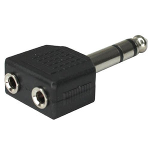 Adapter -6mm ST -2X 3.5mm ST Socket