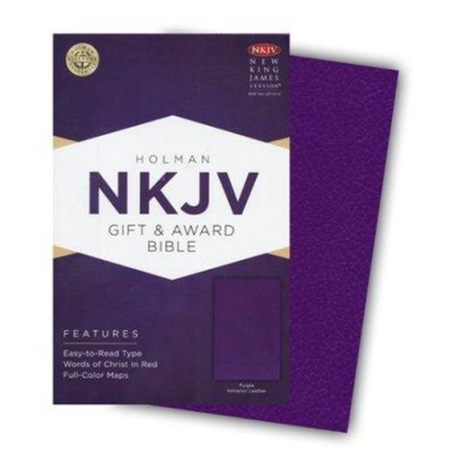 NKJV Gift & Award Bible (Purple)