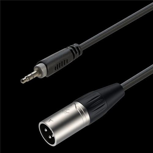 Cable -Samurai Audio Connection Cable 3.5 Stereo Jack Plug -XLR Male Plug 3M
