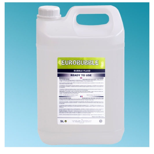 EuroBubble Fluid -5L (for Bubble Machine)