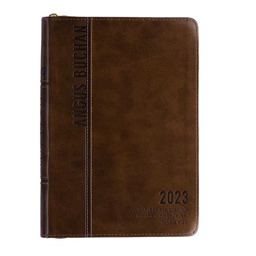 Angus Buchan Daily Planner 2023 Brown