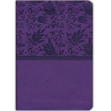 NKJV Large Print Compact Reference Bible (Purple)