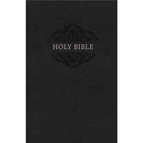 Holy Bible -NKJV  Soft Touch Edition Black (Comfort Print)(Imitation Leather)