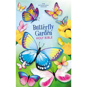 Bible -NIV Butterfly Garden Holy Bible (Comfort Print)(Hardcover)