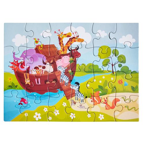 Cardboard Puzzle -Noah's Ark (24 Pieces)