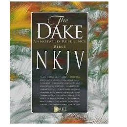 NKJV Dake Bible Bonded Leather 7x9