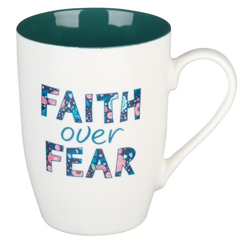 Ceramic Mug -Faith Over Fear