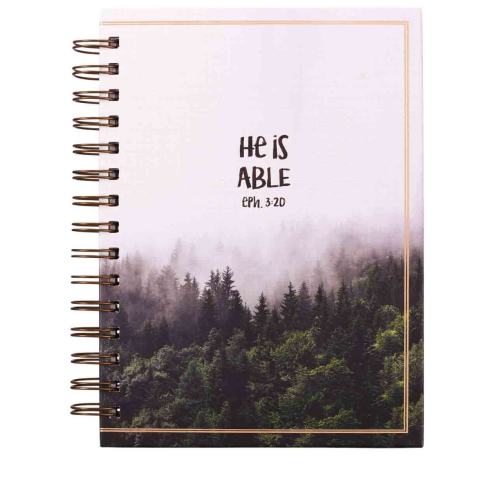 Wirebound Journal -He Is Able