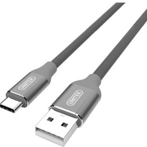 Unitek USB to Type -C Cable, Space Grey 1m
