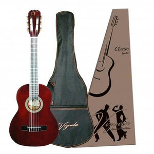 Vizuela 34" 1/2 Classical Guitar (Wine Red)