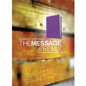 Bible - The Message Remix 2.0 Bible Purple Swirl