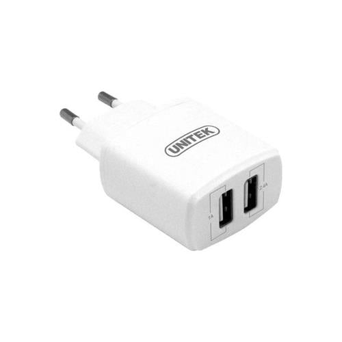 Unitek -USB Smart Wall Charger  2-Port 17W (Y-P547A)