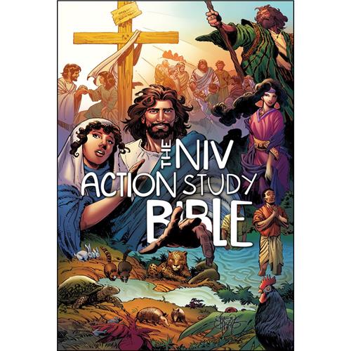 Bible - NIV Action Study Bible Hardcover