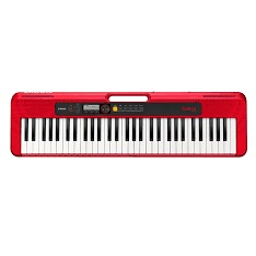 Casio CT-S200RDC2 Slim Design Keyboard (Red)