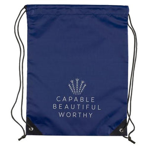 Waterproof Polyester Drawstring Bag -Capable Beautiful Worthy