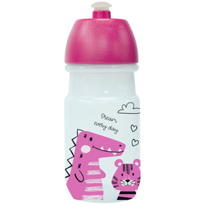 Plastic Water Bottle -Dream Every Day Purple (Kids)