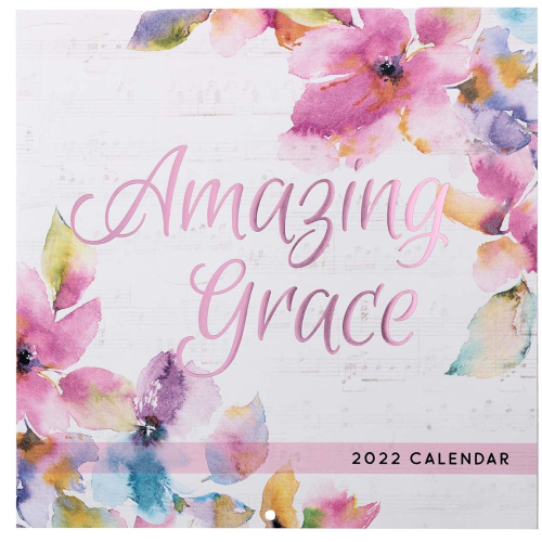 Large Calendar 2022 -Amazing Grace