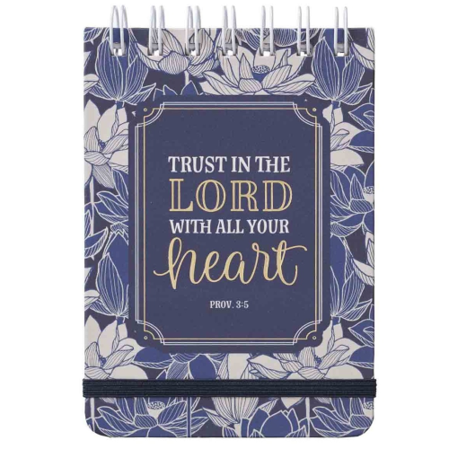 Wirebound Notepad - Trust In The Lord