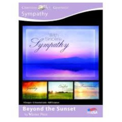 Card - Sympathy, Beyond The Sunset (Assorted)