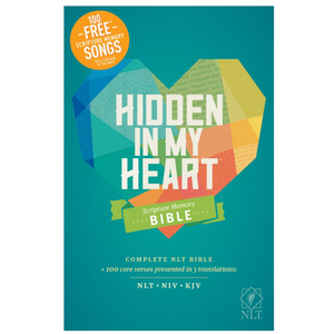 NLT Hidden In My Heart Scripture Memory Bible (Hardcover)