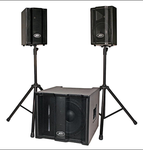 Sound System - Peavey Tri-Flex II 1000W 3-Piece Sound System